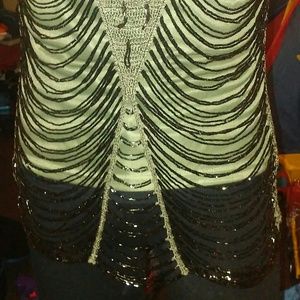 Rare Sexy Beaded Tank
